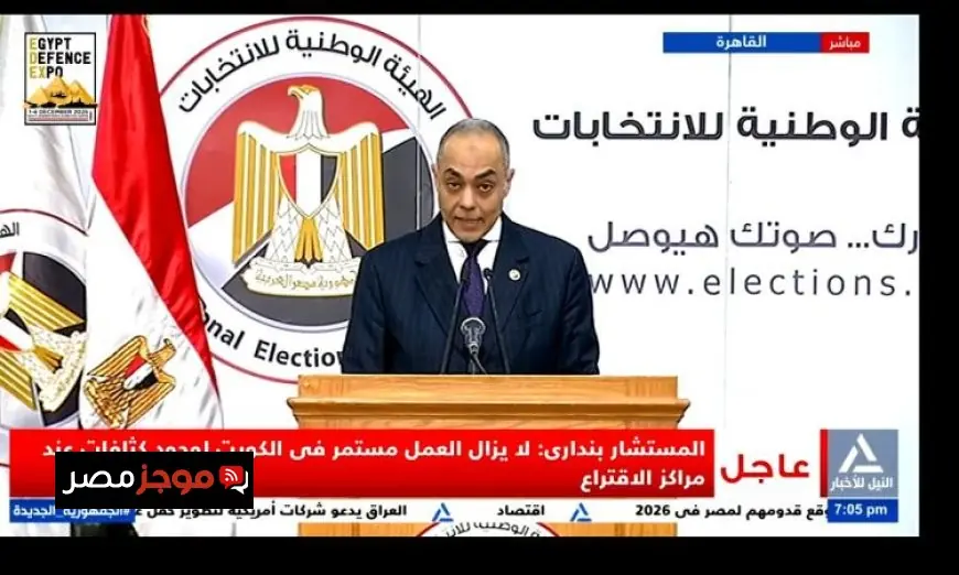 بنداري يؤكد انتهاء تصويت المصريين بالخارج في 31 مقر مع استمرار العملية الانتخابية في الكويت نظرا للإقبال الكبير
