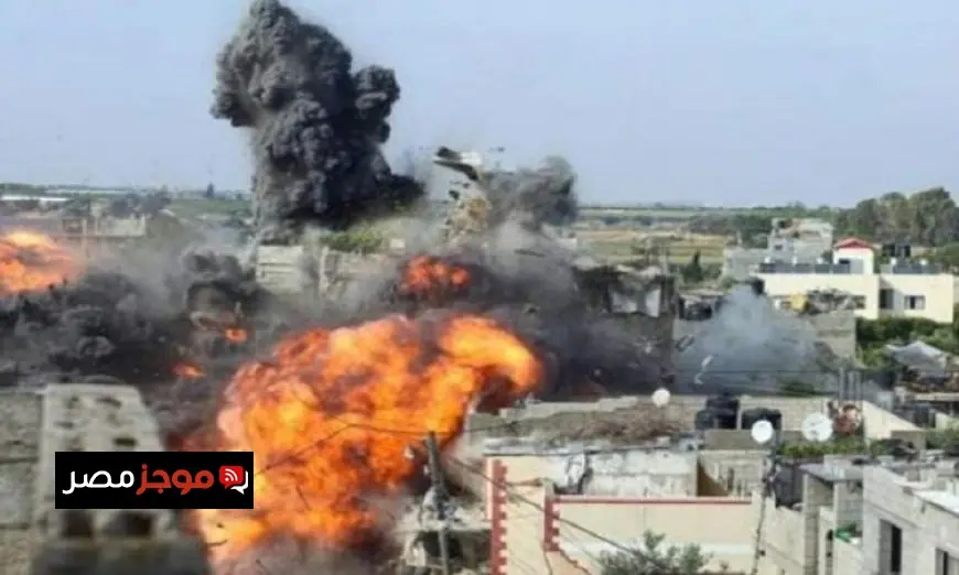 استشهاد 5 فلسطينيين خلال غارات الاحتلال على مخيمات النازحين في خان يونس