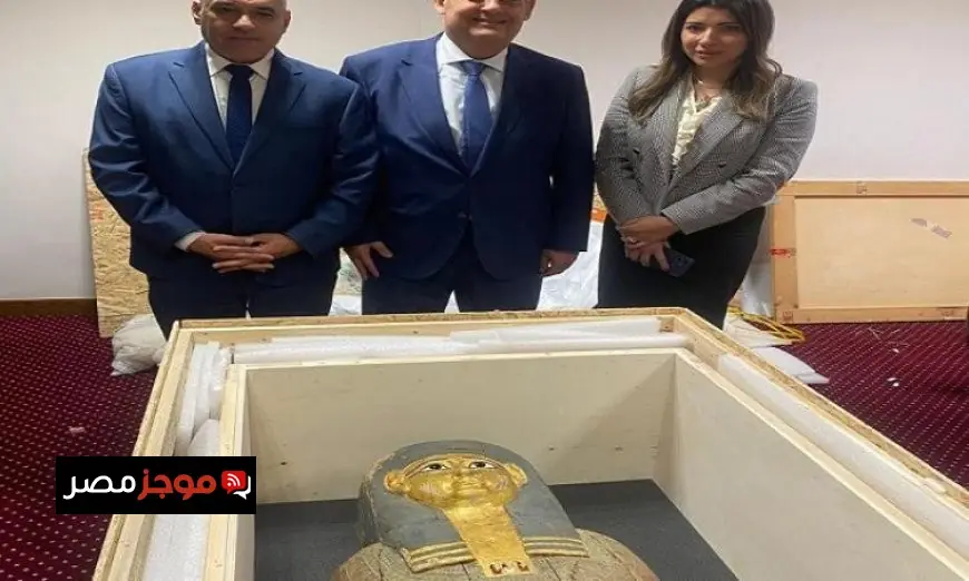 مصر تعيد قطعتين أثريتين من بلجيكا تعزيزًا لجهودها المستمرة في حماية التراث الثقافي