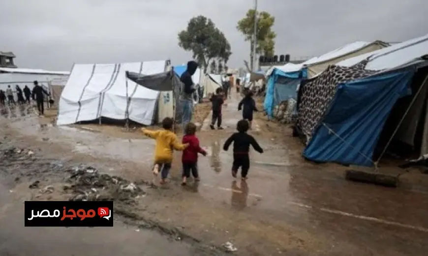 كارثة غير مسبوقة في غزة بسبب العواصف الشديدة والطقس السيء حسب بلدية غزة