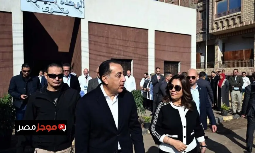 رئيس الوزراء يقوم بجولة ميدانية في الوحدة البيطرية بقرية نوى في القليوبية