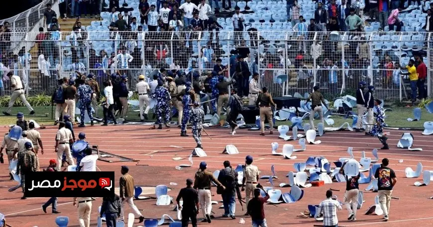 الشرطة تعتقل منظم زيارة ميسي في الهند بعد أحداث شغب مثيرة