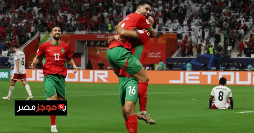 المغرب يحقق انتصاراً ساحقاً على الإمارات بثلاثية ويتأهل إلى نهائي كأس العرب