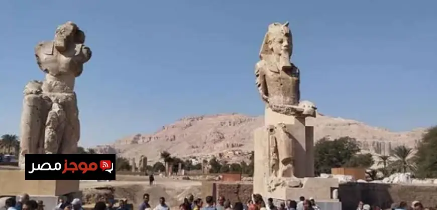 احتفالية مبهرة بمناسبة نصب تماثيل أمنحتب الثالث في محافظة الأقصر