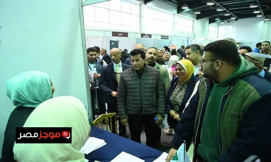 وزير الشباب يشارك في ملتقى توظيف مصر لذوي الهمم بمركز التنمية الشبابية في الجزيرة
