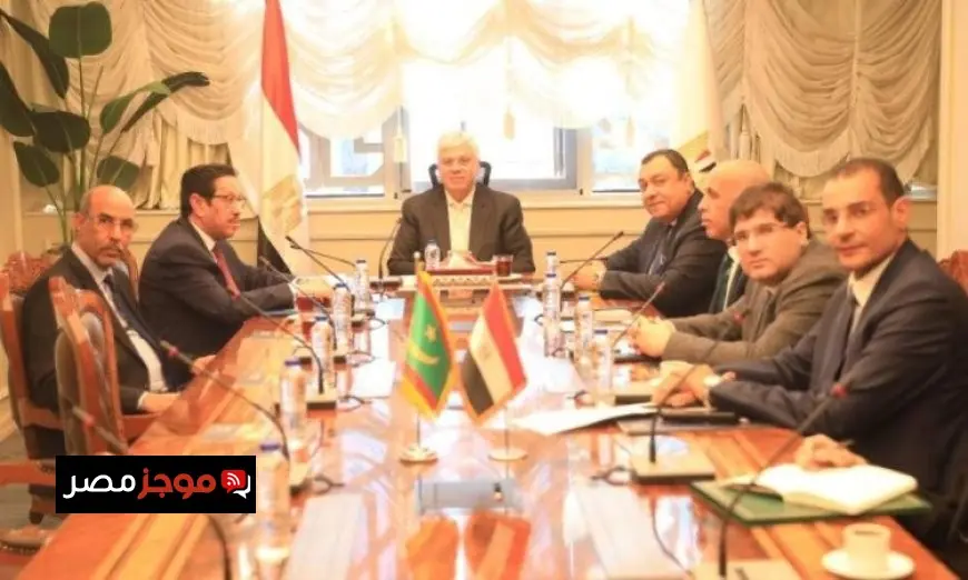 عاشور وسفير موريتانيا يناقشان تعزيز التعاون في التعليم العالي