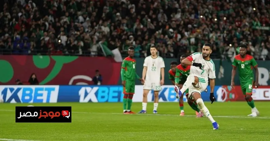 هدف تاريخي لرياض محرز يقود الجزائر للتقدم في مواجهة بوركينا فاسو