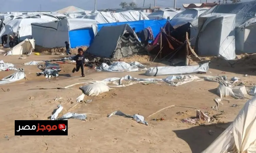 235 ألف شخص في قطاع غزة يتأثرون بمنخفض بايرون الجوي وفقًا للأونروا