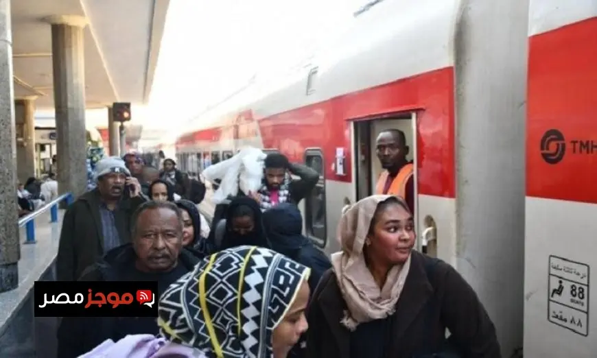 الهيئة القومية لسكك حديد مصر تطلق الرحلة 43 في إطار مشروع العودة الطوعية للسودان