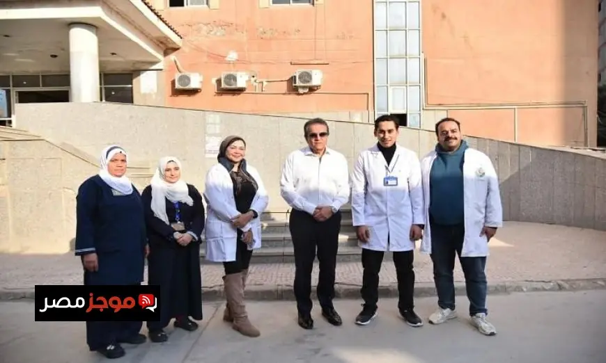 زيارة وزير الصحة لمستشفى الواسطي المركزي في بني سويف لتعزيز خدمات الرعاية الصحية