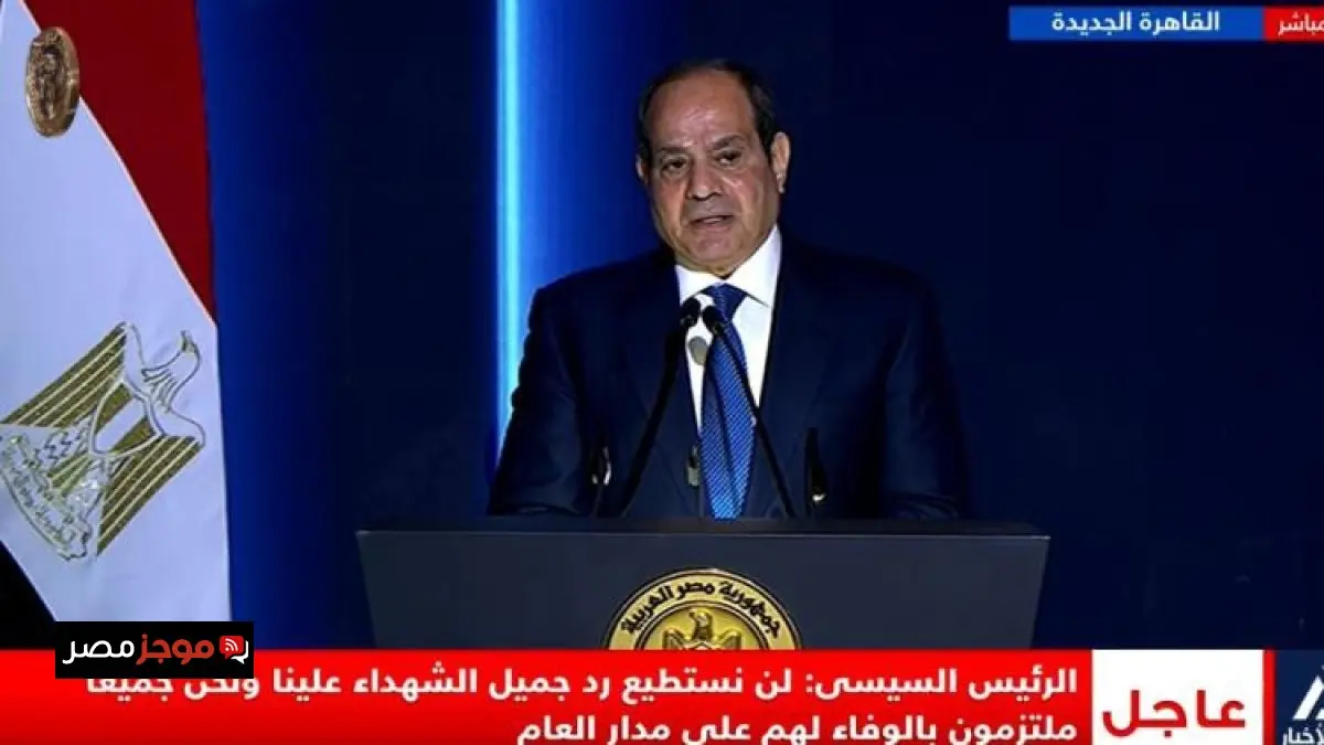الرئيس السيسي يؤكد رفض مصر لأي محاولات لتقسيم الدول وتهجير أراضيها