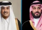 ولي العهد السعودي وأمير قطر يتناولان تطورات الأوضاع الإقليمية عبر اتصال هاتفي