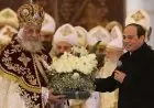 الرئيس السيسي يحتفل بعيد الميلاد المجيد في كاتدرائية ميلاد المسيح