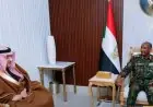 البرهان يثمن دعم خادم الحرمين الشريفين وولي العهد لجهود السلام في السودان