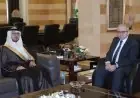 رئيس وزراء لبنان يناقش الأوضاع الراهنة مع السفير السعودي ووكيل الأمم المتحدة