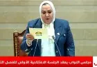 النائبة عبلة الهواري تقود الجلسة الافتتاحية لمجلس النواب الجديد بشغف وثقة