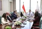 اجتماع وزير الصحة مع ممثلي شركة المراسم لمتابعة التدفقات المالية لمشروعات الصحة الحكومية