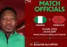 لاريا يواجه المغرب مجدداً بعد جدل المواجهة ضد الكاميرون في مباراة نيجيريا