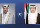 وزير الخارجية الإماراتي ونظيره الكويتي يتبادلان الآراء حول القضايا الإقليمية والدولية عبر الهاتف