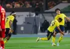 النصر يسيطر على ضمك في الشوط الأول بهدف رائع من غريب