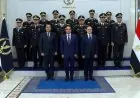 الرئيس السيسي يتلقى صورة تذكارية مع أعضاء المجلس الأعلى للشرطة لتعزيز التعاون الأمني