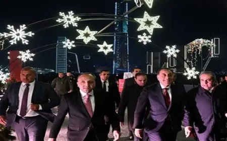 رئيس الوزراء يهنئ المحتفلين بالعام الجديد في احتفالات شركة العاصمة الجديدة