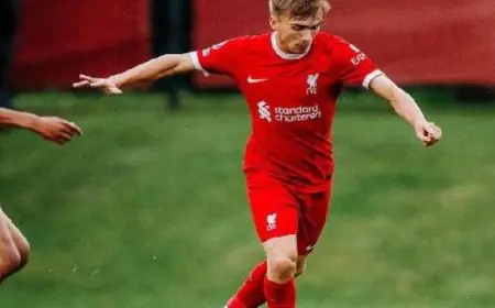 ليفربول يؤكد انتقال جيمس نوريس إلى شيلبورن الأيرلندي بشكل نهائي