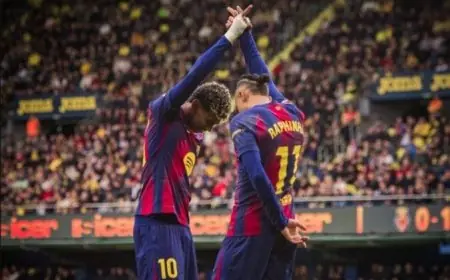 برشلونة يواجه شهرًا حاسمًا بين السوبر الإسباني وتحدياته في دوري أبطال أوروبا