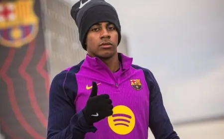 لامين يامال يغيب عن تدريبات برشلونة استعدادا لديربي إسبانيول