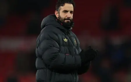 روبن أموريم يكشف تفاصيل موقف مانشستر يونايتد في سوق الانتقالات الشتوية