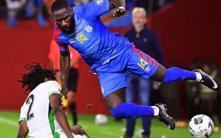 ماسواكو يستعد لمواجهة محرز في المباراة المرتقبة بين الكونغو والجزائر