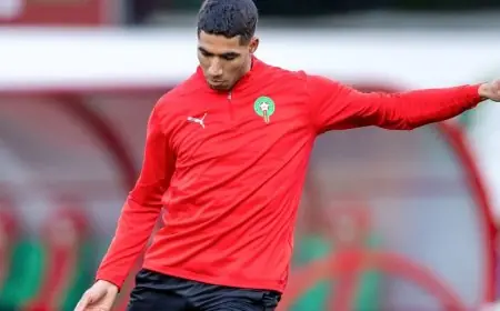 الركراكي يؤكد جاهزية حكيمي لمواجهة تنزانيا وقرار مشاركته بيده