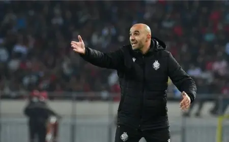 الركراكي يثني على أيوب الكعبي قبل مباراة تنزانيا نموذج ملهم للصبر والاجتهاد