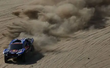 إكستروم يتصدر المرحلة التمهيدية لرالي داكار بينما يحل الراجحي في المركز السادس