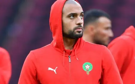 أمرابط في مهب الريح هل سيفتقد منتخب المغرب خدماته أمام تنزانيا في كأس إفريقيا