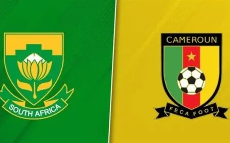 تعرف على موعد مباراة جنوب أفريقيا ضد الكاميرون في كأس أمم أفريقيا 2025 والقنوات الناقلة المباشرة