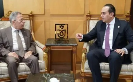 السبكي ونقيب أطباء مصر في لقاء هام لتعزيز شراكة التدريب الطبي المستمر