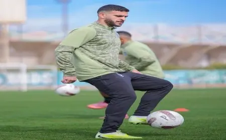 حامد حمدان ينضم إلى تدريبات بيراميدز للمرة الأولى استعدادًا للمعسكر الخارجي في الإمارات