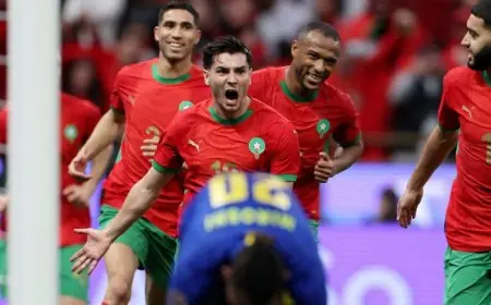 براهيم دياز يتألق مجددًا ويقود منتخب المغرب للتأهل إلى ربع نهائي كأس أمم إفريقيا