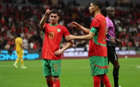 براهيم دياز يسجل 5 أرقام قياسية وحكيمي يتألق كأفضل صانع أهداف في المغرب