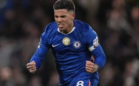 إنزو فيرنانيدز يحقق التعادل القاتل لتشيلسي في اللحظات الأخيرة ضد مانشستر سيتي في الدوري الإنجليزي فيديو