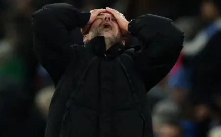 جوارديولا يكشف عن فرص مانشستر سيتي في الدوري قبل المباراة الحاسمة يوم الأربعاء