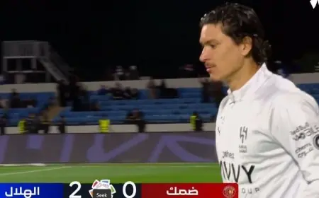 ملخص شامل وأهداف مباراة ضمك ضد الهلال 0-2 في دوري روشن السعودي 2023