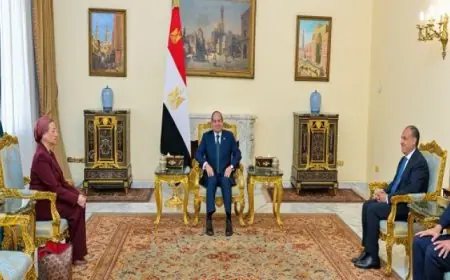 السيسى يؤكد دعم الدولة المصرية الكامل لنجاح الدكتورة ياسمين فؤاد في مهامها الجديدة