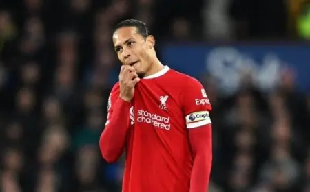 فان دايك يعبر عن إحباطه من التعادل مع فولهام ويؤكد الاستعداد القوي لمواجهة آرسنال