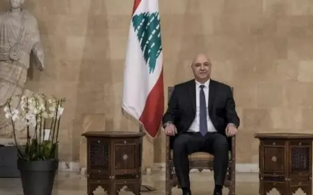 الرئيس اللبناني يجتمع مع وزير الدفاع لمناقشة التوترات الأمنية الحالية