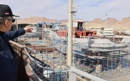 رئيس هيئة قناة السويس يكشف عن تسارع توطين الصناعات البحرية في ترسانات وشركات الهيئة