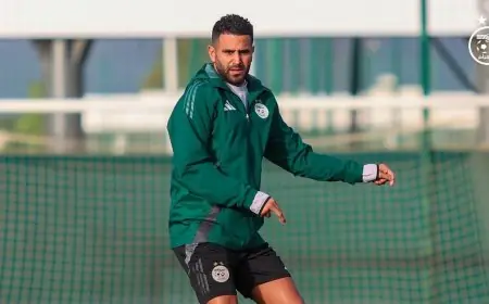 تشكيلة الجزائر الأساسية لمواجهة الكونغو الديمقراطية في موعد الحقيقة المرتقب