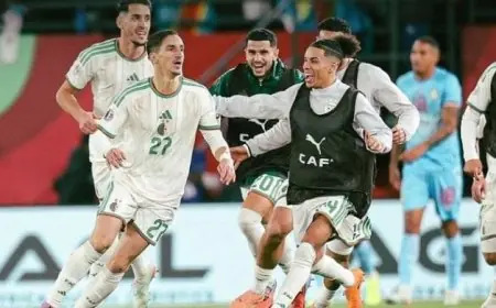 بولبينة يقود الجزائر إلى ربع نهائي أمم إفريقيا بعد انتصار مثير على الكونغو