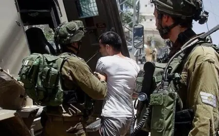 الاحتلال الإسرائيلي يعتقل ثلاثة فلسطينيين من كفر الديك وبديا في غرب سلفيت بالضفة الغربية